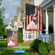 MHFCHO215 Jack Russell Terrier Hippie Personalized Flag