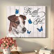 THD0115 Jack Russell Terrier Matte Canvas