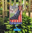 CHF0210 Jack Russell Terrier Personalized Flag