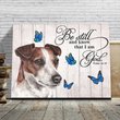 THD0115 Jack Russell Terrier Matte Canvas