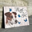 THD0115 Jack Russell Terrier Matte Canvas