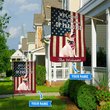 BIF20071308 Jack Russell Terrier Welcome To Our Paradise Personalized Flag