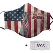 THM20072416 Great Dane God Bless Face Mask