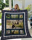 QUI31003 Great Dane Quilt Blanket