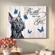THD0138 Great Dane Matte Canvas