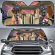 THC0121 Great Dane Car Sun Shade