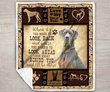 THQUSA1004 Great Dane Personalized Fleece Blanket – Made in USA