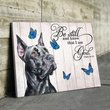 THD0138 Great Dane Matte Canvas