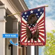 DIF3010-Newfoundland Personalized Garden Flag-House Flag
