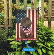 BIF0314 Newfoundland Personalized Garden Flag