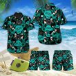 DITCOMBODOG1004- Black Pug- Hawaii Shirts -Men's Shorts
