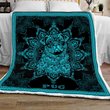 MHQD2007 Pug Mandala Quilt Blanket