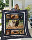 QUI9001 Pug Quilt Blanket