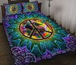 DIEH5010-HIPPIE-PUG Quilt Bed Set