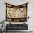 THUSAB1000 Corgi Personalized Fleece Blanket – Made in USA