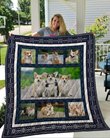 QUI8004 Corgi Quilt Blanket
