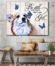 THD0106 Corgi Matte Canvas