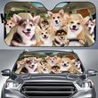 CHC3006 Corgi Car Sun shade