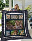 QUI8001 Corgi Quilt Blanket