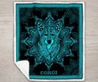 MHQD2002 Corgi Mandala Quilt Blanket