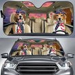 THC0113 Beagle Car Sun Shade