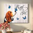 THD0145 beagle Matte Canvas
