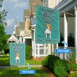 BIF20083105 Beagle All Guests Approved Personalized Flag
