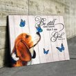 THD0145 beagle Matte Canvas