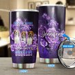 MHUCHO201 A Girl Who Loves Beagles Personalized Stainless Steel Tumbler