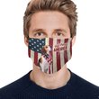 THM20072402 Beagle God Bless Face Mask