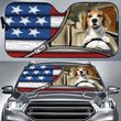 DIC4001-Beagle Car Sun shade