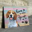 CHD0118 Beagle Matte Canvas