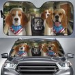 CHC2002 Beagle Car Sun shade