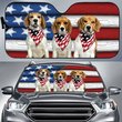 DIC5003-Beagle Car Sun shade