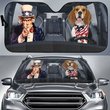 CHC1009 Beagle Car Sun shade