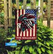 DIF14002-Native American Personalized Flag
