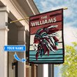 DIF14001-Native American Personalized Flag