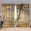 MHWCHCH101 Dragonfly1 WINDOW CURTAINS