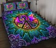 DIEH5003-HIPPIE-Dragon Quilt Bed Set
