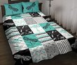 BIE0401 Dragonfly The nature is my home Blue Quilt Bed Set