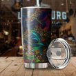 BIU0304 Dragonfly Light Color Stainless Steel Tumbler
