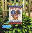TUF0305 Dachshund Personalized Garden Flag
