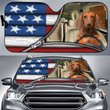 DIC4007-Dachshund Car Sun shade