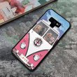 THP20070314 Hippie Dachshund Glass Phone Case