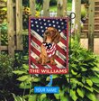 DIF4001-Dachshund Personalized Garden Flag-House Flag