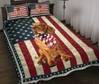 Dachshund Quilt Bed Set & Quilt Blanket