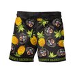 MHTCHO1003 - MHOCHO1003 Summer Black Dachshund Hawaii Set