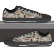 THS1072 DACHSHUND LOW TOP