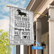 BIF2401 Dachshund This Home Is Filled With Kisses Personalized Flag