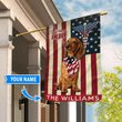 DIF7005-Dachshund-Nurses- Personalized Flag